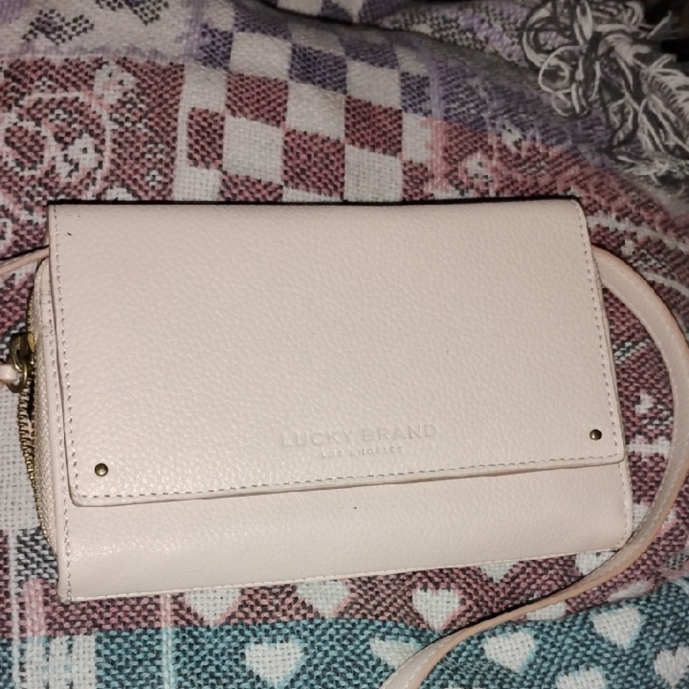 Lucky Brand Cream Crossbody Bag